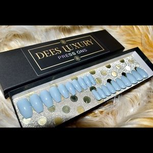 Short Coffin Press On Nails